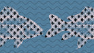 Aquatic Mosaic-Peel and Stick Wallpaper