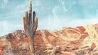 Desert Monolith-Peel and Stick Wallpaper