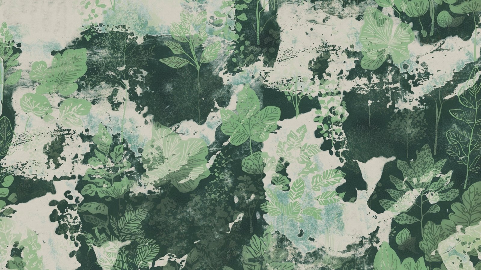 Verdant Canopy-Peel and Stick Wallpaper