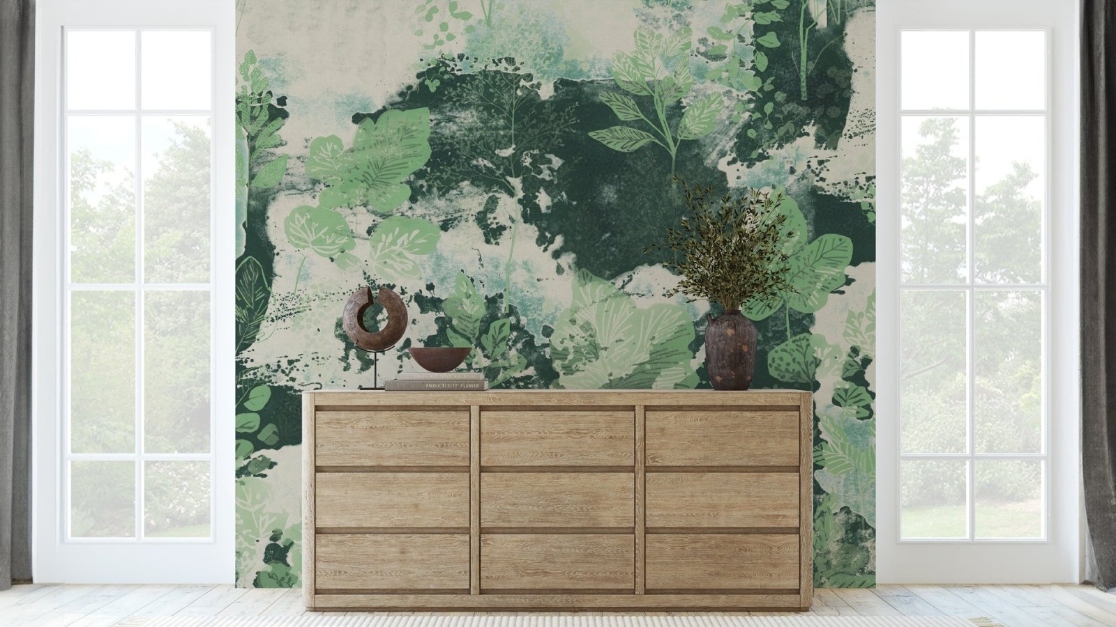 Verdant Canopy-Peel and Stick Wallpaper
